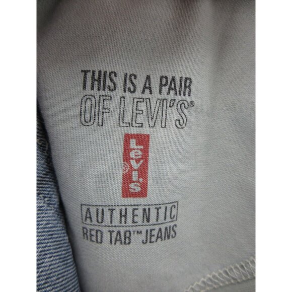 VINTAGE Levis 550 Jeans 31X32 Relaxed Fit 90s Red Tab Denim Pants * - Picture 13 of 14